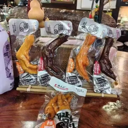 诚米凡系列双凤爪、鸡爪、鸭掌老卤、多味7选一小包装10包
