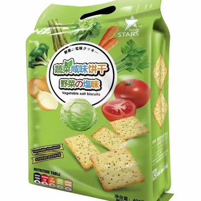 众星咸味饼干系列芝士、咸蛋黄、