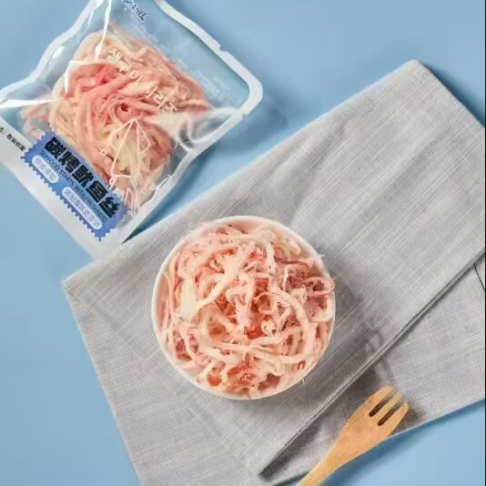 馋小旺香辣银鱼仔、鳗鱼丝、烤鱼圆片、碳烤鱿鱼丝4选一 散称1斤