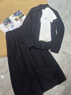 安西娅 真丝简约衬衫纯色