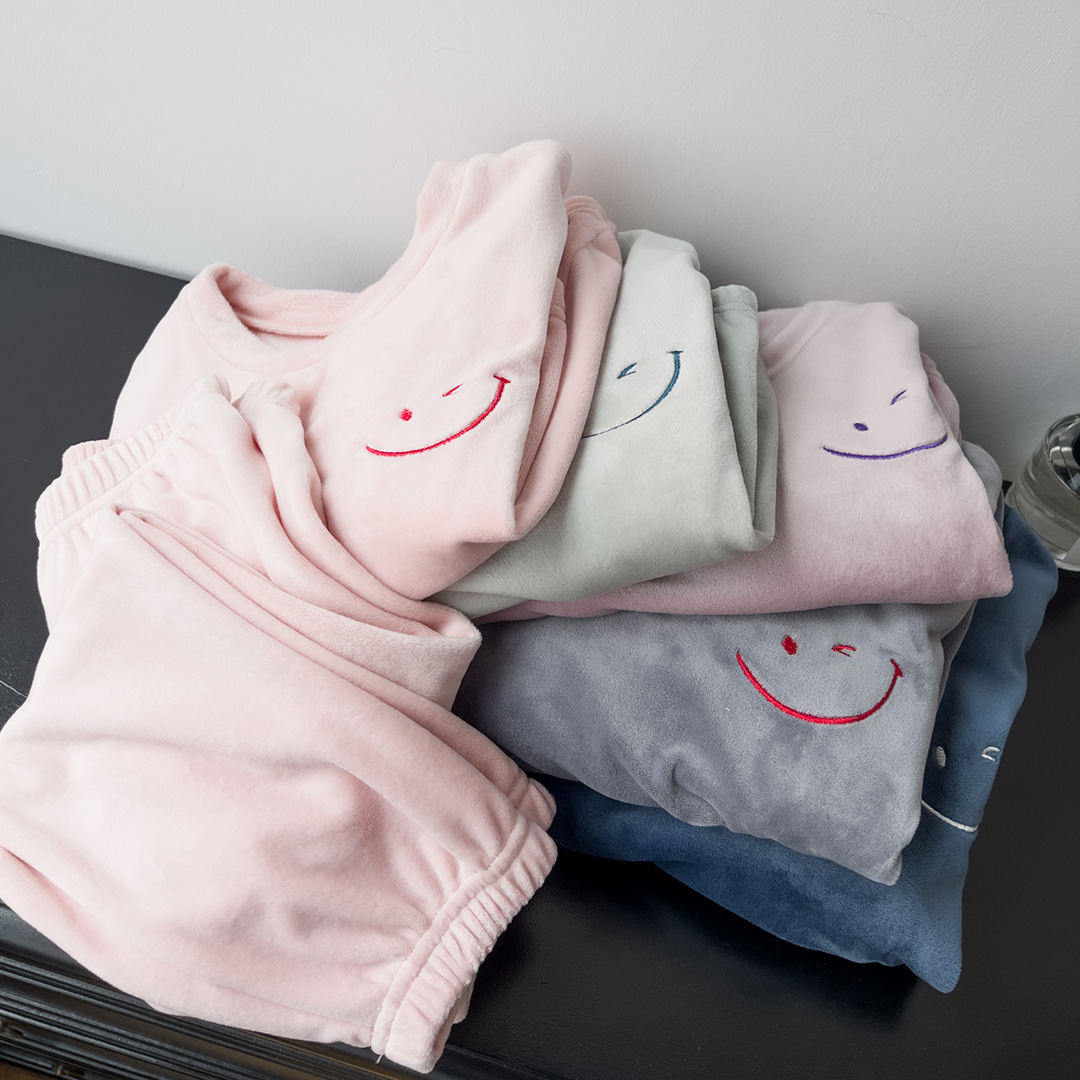 亲子家居服法兰绒睡衣睡裤两件装