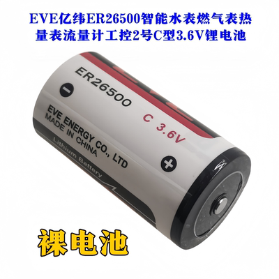 3.6V流量计表天然气物联网锂电池