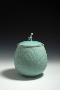 系列二家居摆件茶叶罐 纳印象 龙泉省大师雷慧仙青瓷手工作品 版