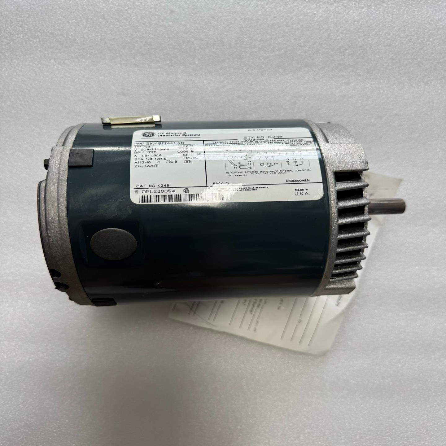 美国GE电机5K49FN4138