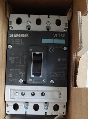 电子式断路器VL160N 63A 100A 3VL2706-1SE33-0AA0