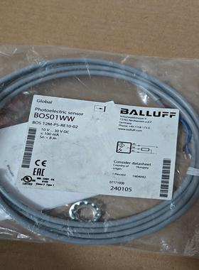 BALLUFF全新原装BOS01WW巴鲁夫光电开关传感器BO