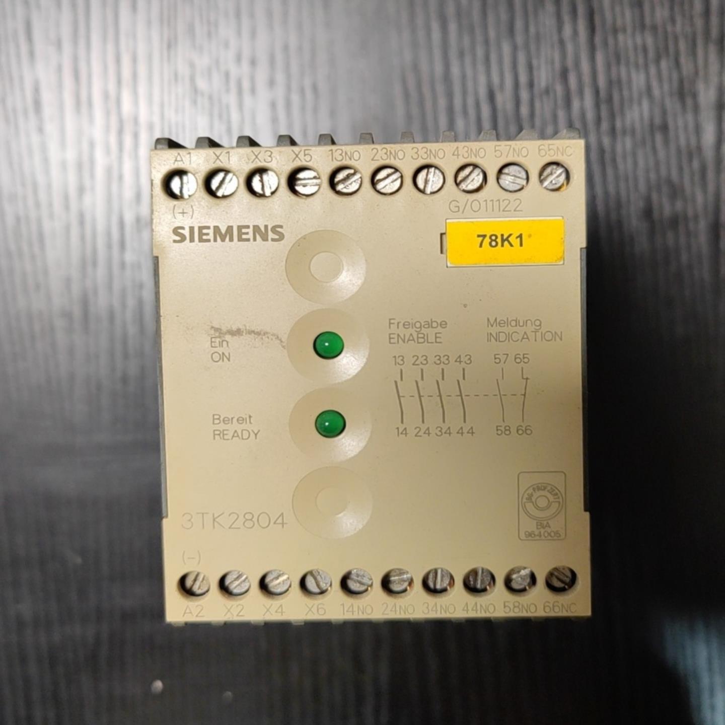 拆机3TK2804-0BB4外观功能完好3TK2804-OBB4