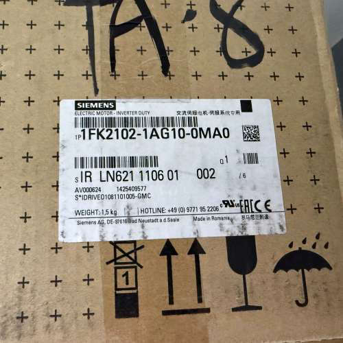 伺服电机 1FK2102-1AG10-0MA0 全新原