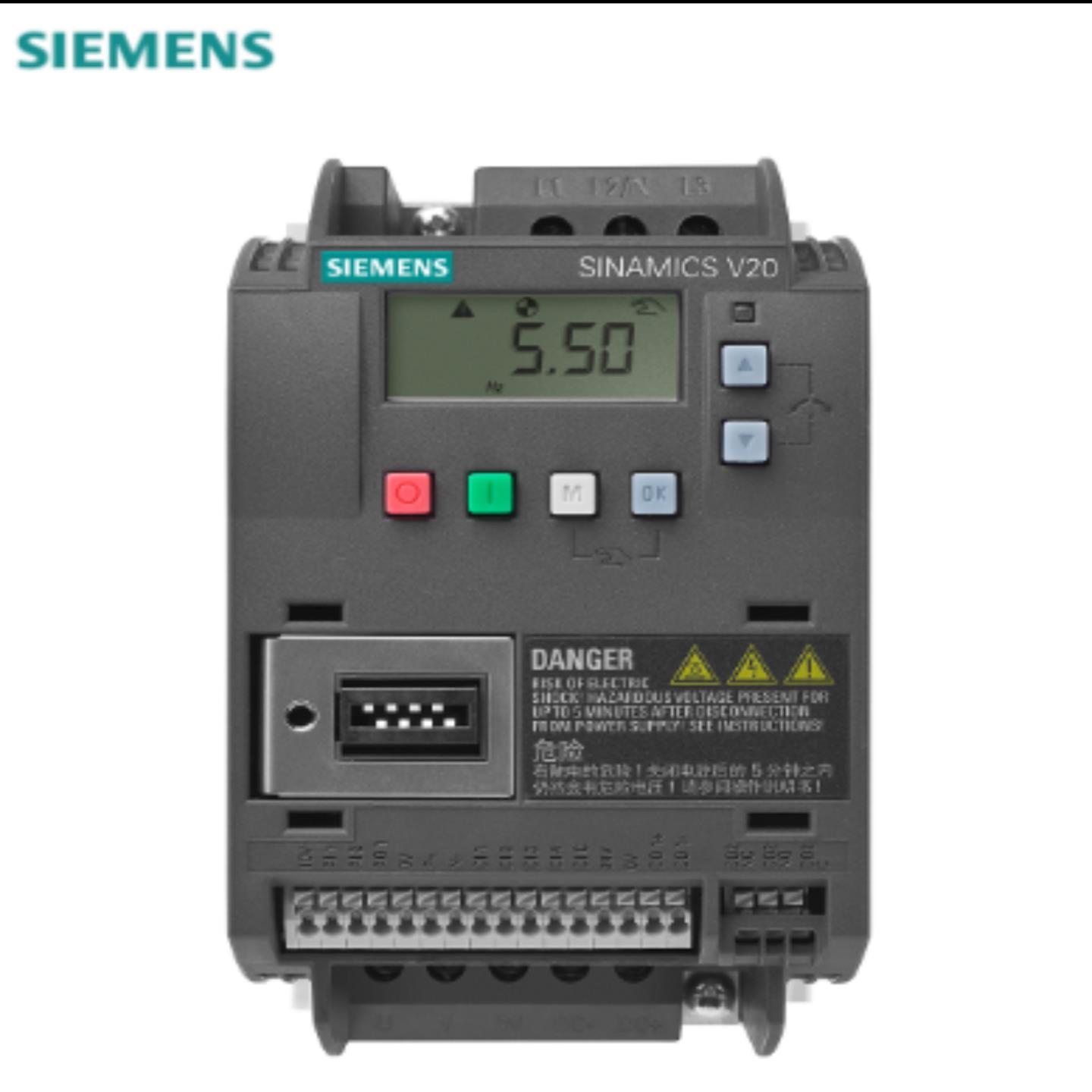 6SL3210-5BE21-5UV0 SINAMICS V20 3AC 380-480V 标称功率 15kW