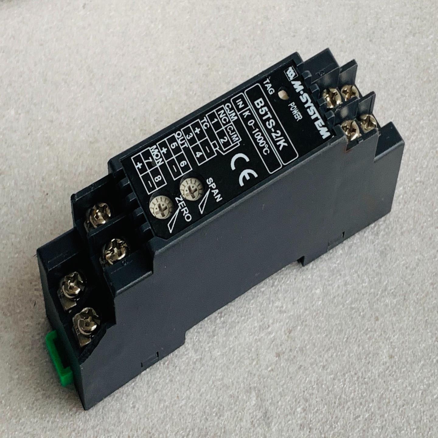 原装日本M-SYSTEM爱模信号隔离变换器B5TS-2K