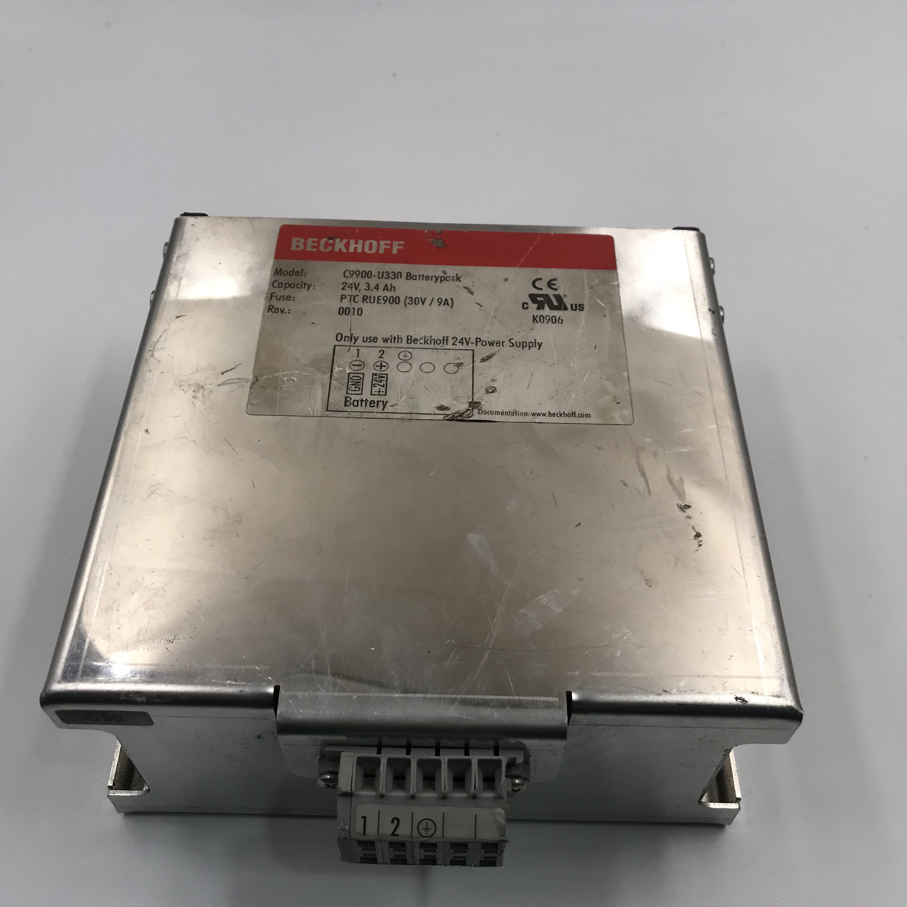 BECKHOFF倍福C9900-U330电源  实拍