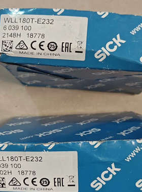 德国西克SICK光纤放大器WLL180T-E232，订货号6