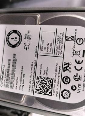 DELL 09W5WV 9W5WV ST91000640SS 9RZ268-150 1T 1TB SAS 25硬盘