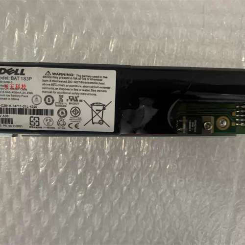 2024年 全新 DELL 1S3P MD3000 MD3000I JY200 C291H 控制器电池