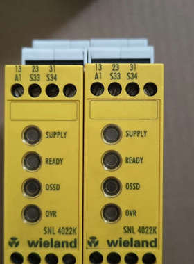 德国威琅Wieland安全继电器，型号SNL 4022K，2