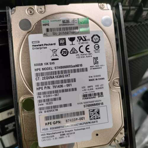 HP 3PAR 8000 K2P99B 810761 P03797  600GB 10K 2.5 840458-001