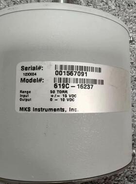 MKS 619C-16237 REMOTE TRANSDUC