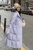 【档口现货】2023新款中长款立领白鸭绒羽绒服288A-921-P205-K328，女装羽绒服，浙宝095(原288A)