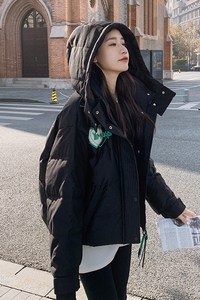 【已出货主推】2023新款爱心刺绣白鸭绒羽绒服288A-927-P275-K398