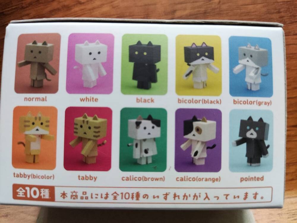 正版 Nyan Board 千值练 纸箱人 喵阿楞 猫咪纸箱人 盒蛋 第2弹