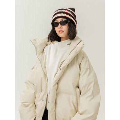 一家福2025新款羽绒棉服女短款加厚保暖棉衣外套冬季情侣棉袄女装