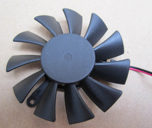 孔距4.2cm直径5.5cm线长8cm 显卡风扇 讯景 双敏