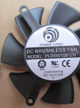 原装动力 PLD05010B12H PLD05010S12H 显卡风扇4线4P DC12V 0.20A