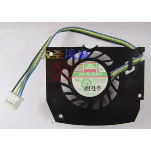 原装NV MBT4412HF-W09显卡风扇 12V 0.24A  散热风扇 4线温控插头