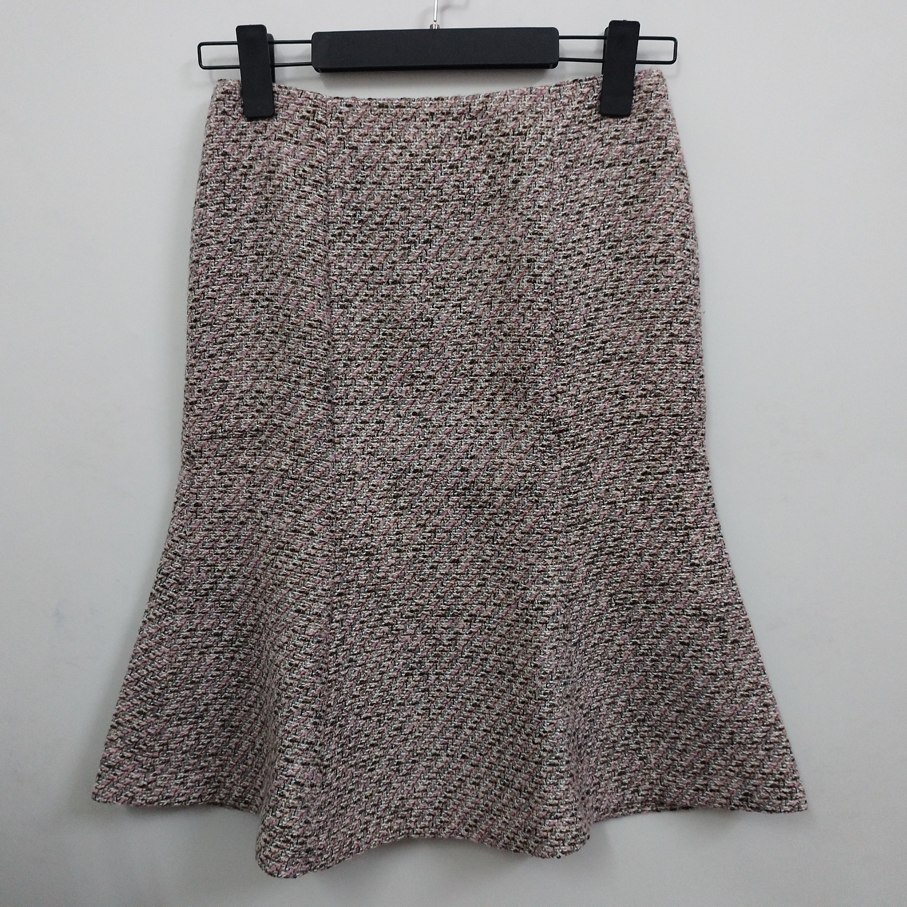 VELWIN蔚雯 高级感亮丝优雅气质鱼尾裙摆针织半身裙 S/M码