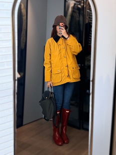 GD同款 油腊不水洗版 工装风日系夹克外套男女同款 带马甲保暖