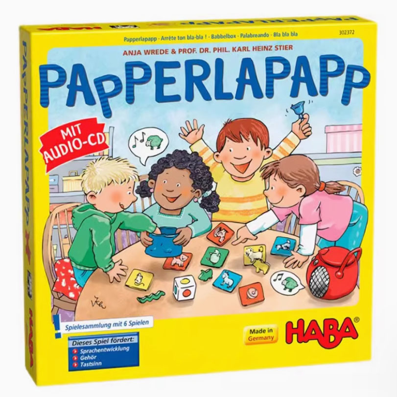 德国HABA 动物游戏集合 儿童益智桌面游戏语言表达专注力思维训练