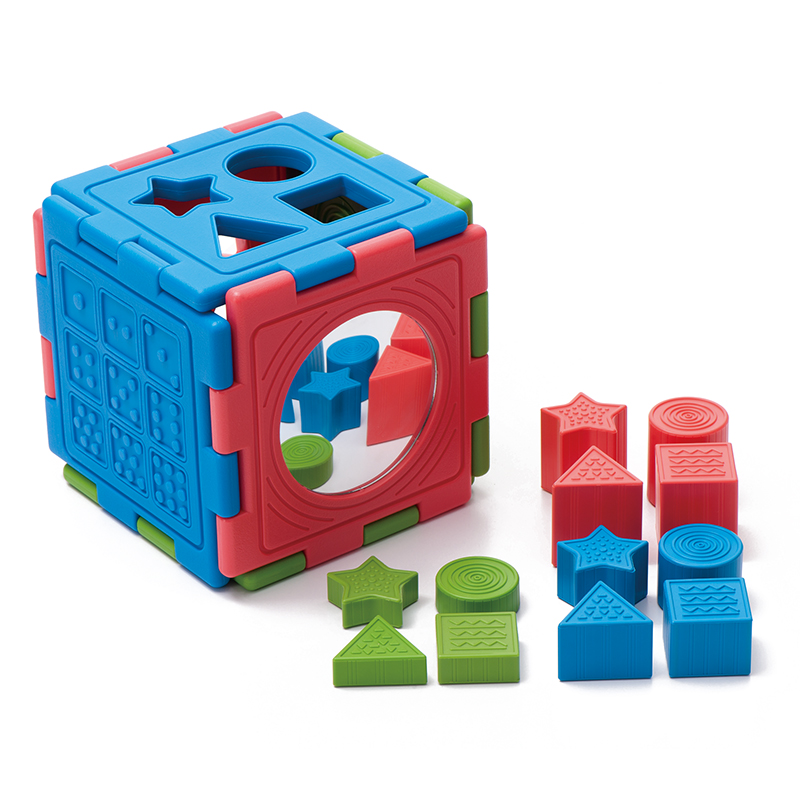 台湾Weplay 多元创意盒 宝宝益智玩具积木形状认知幼儿1-2-3-4岁