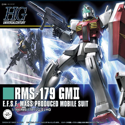 热血玩具模型手办 高达 HG HGUC 1:144 GM II 吉姆2 万代拼装