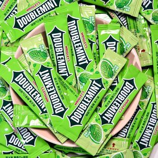 绿箭口香糖约2400片条装箭牌薄荷糖餐饮酒店前台招待清口糖果餐饮