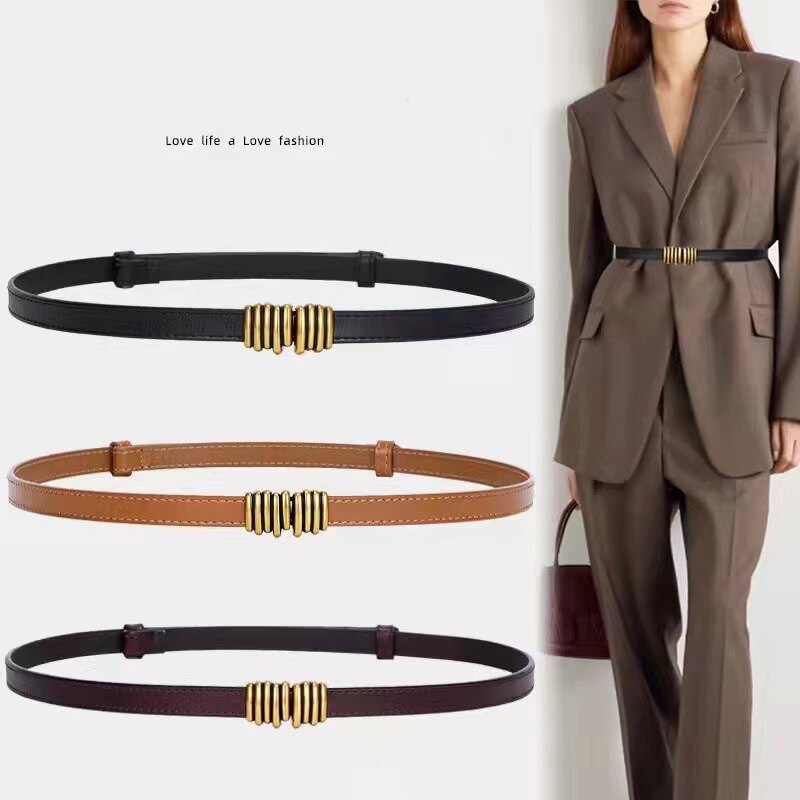 【宠粉专享福利】韩国东大门爆款连衣裙高级感不挑人腰带！可调节