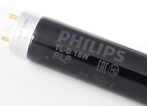 Philips/飞利浦对色UV紫外灯管18W BLB紫外UV荧光看色管