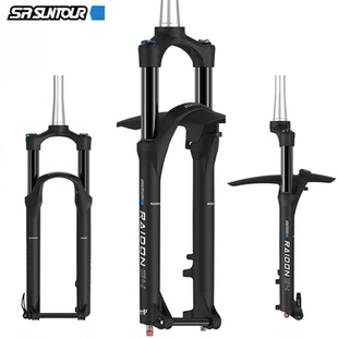 三拓SR SUNTOUR RAIDON34 EQ山地27.5/29寸BOOST气压120行程前叉