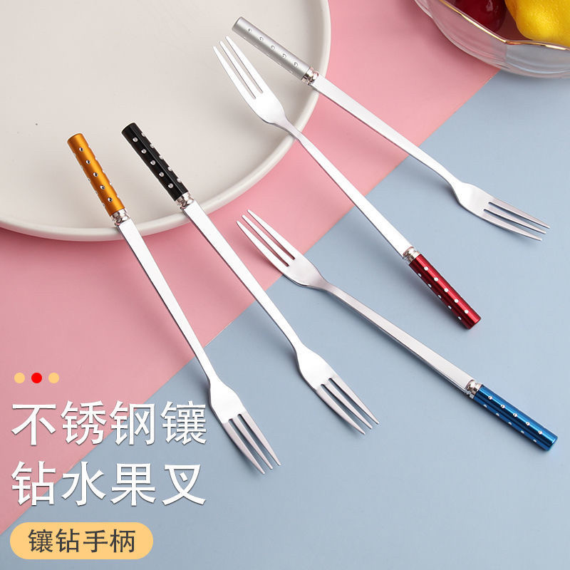 铸宝不锈钢水果叉限时优惠促销