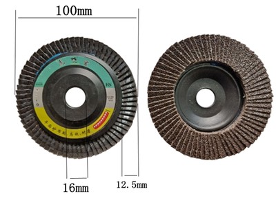 片砂布角磨机百叶片打磨10木工不锈钢抛光砂纸0光片轮磨片百叶轮