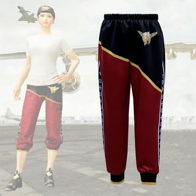 和平精英S1赛季身法裤男女束脚裤