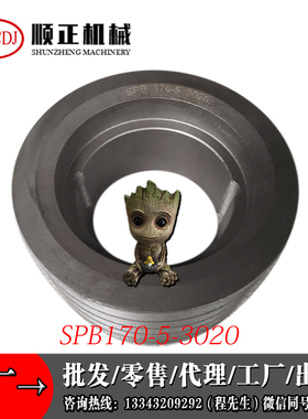 欧标皮带轮170-1-2-3-4-5-6-8SPA/SPB/SPC/SPZ/3V/5V/8V涨价轮V轮