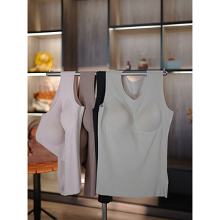 羊毛蚕丝自带暖感二合一bra打底背心 秋冬内搭贴心保暖 6号衣橱