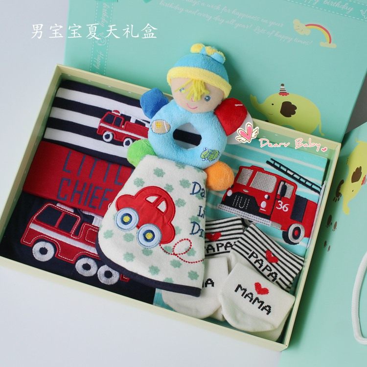 Coffret cadeau pour nouveau-né - Vêtements + Fournitures - Ref 1977533 Image 1