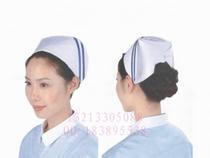 正品护士帽护士长帽耐磨有型一杠二杠三杠粉白蓝3色厂家直销棉涤