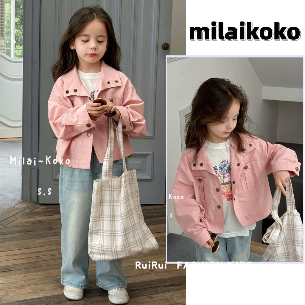 米莱milaikoko童装外套T恤牛仔裤