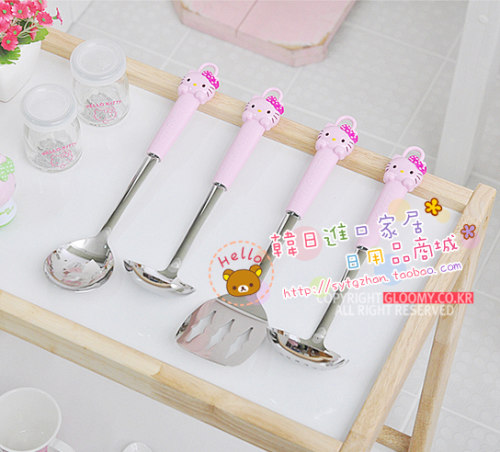 韩国hellokitty4件套立体炒勺