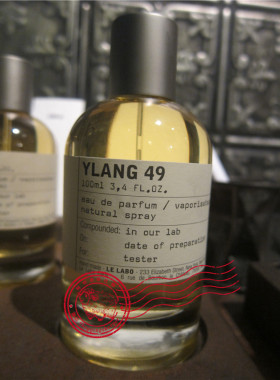 法国 LE LABO YLANG49 依兰依兰49香水 可定制中英标签