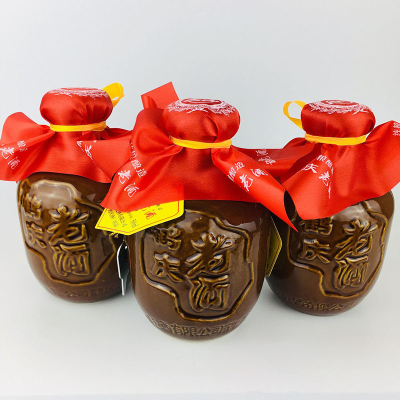 云南特产酒古翔牌鹤庆乾酒鹤庆老酒清香型瓷瓶装50度6瓶包邮