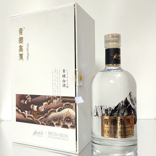 云南特产酒 香格里拉青藏高原青稞酒 52度 500ml礼盒装清香型酒