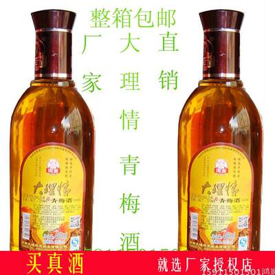 云南特产洱宝大理400mlx2青梅酒